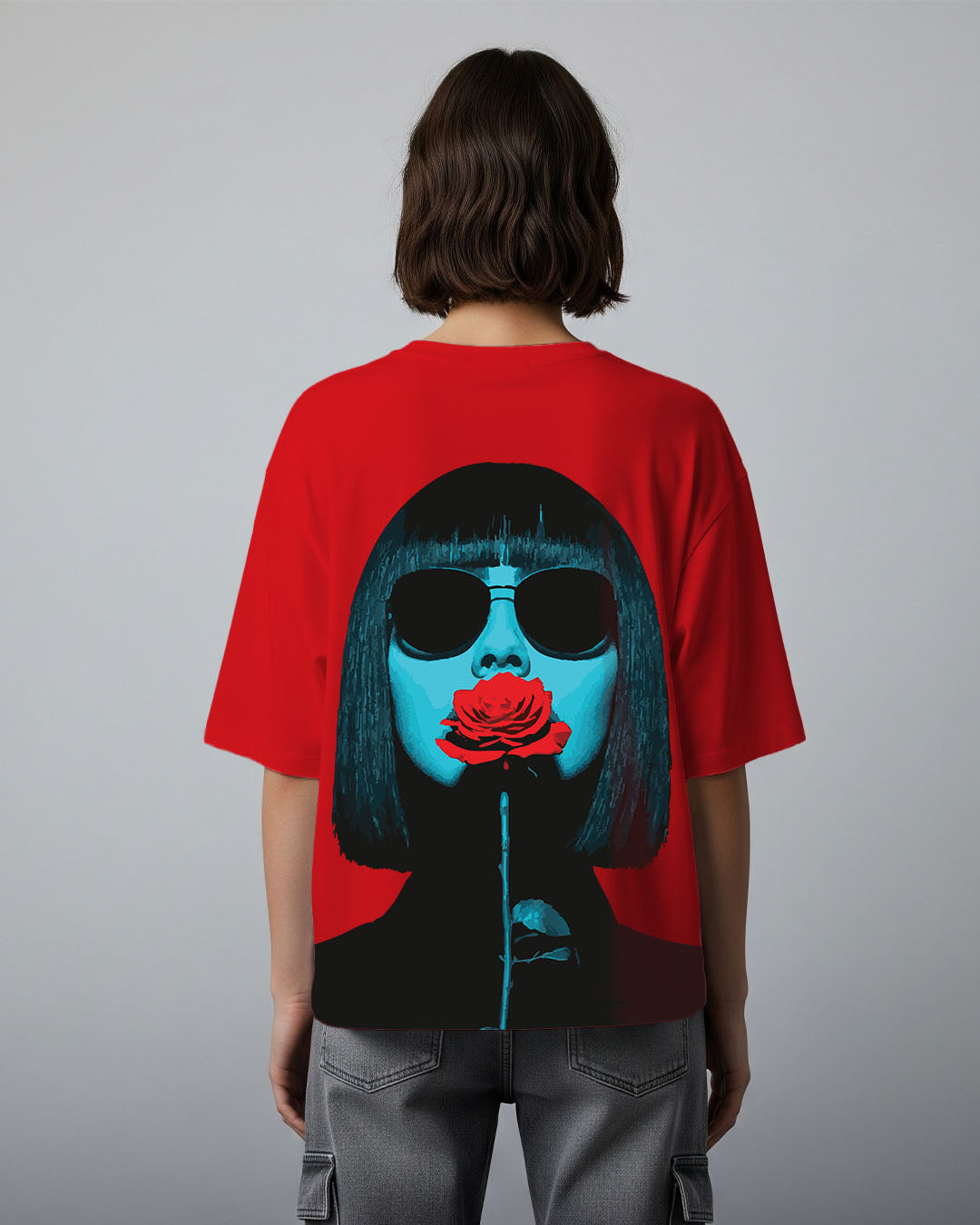 THE RED ROSE TSHIRT